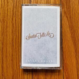 Rare limited edition Santa Tell Me ariana grande casette tape